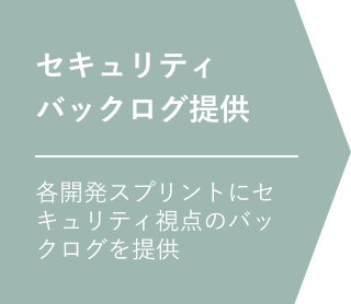 セキュリティ バックログ提供