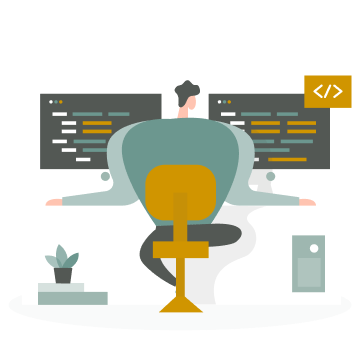 自己学習のイラスト