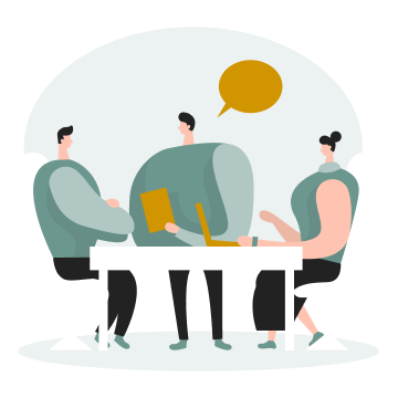 相談窓口のイラスト
